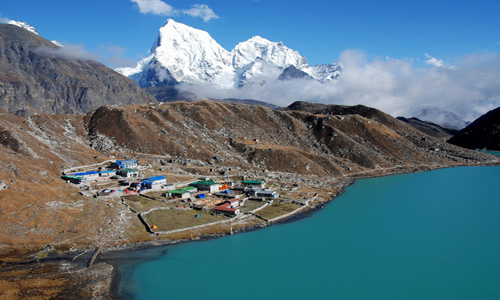 Solu khumbu from the birds view